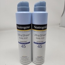 2PK Neutrogena Sheer Body Mist Sunscreen Spra...