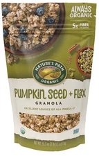 Nature's Path Organic Pumpkin Seed + Flax Granola Jumbo Size, 35.3oz