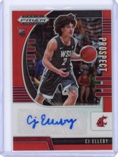 CJ Elleby 2020-21 Panini Prizm Draft Picks Prospect Red Auto /199 #PA-CJ
