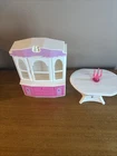 Barbie Sized Vintage Goldlok Toys Hutch China Cabinet & Table Tested