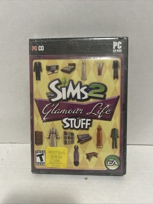 Sims 2: Glamour Life Stuff (PC, 2006) CD-ROM NEW, Sealed