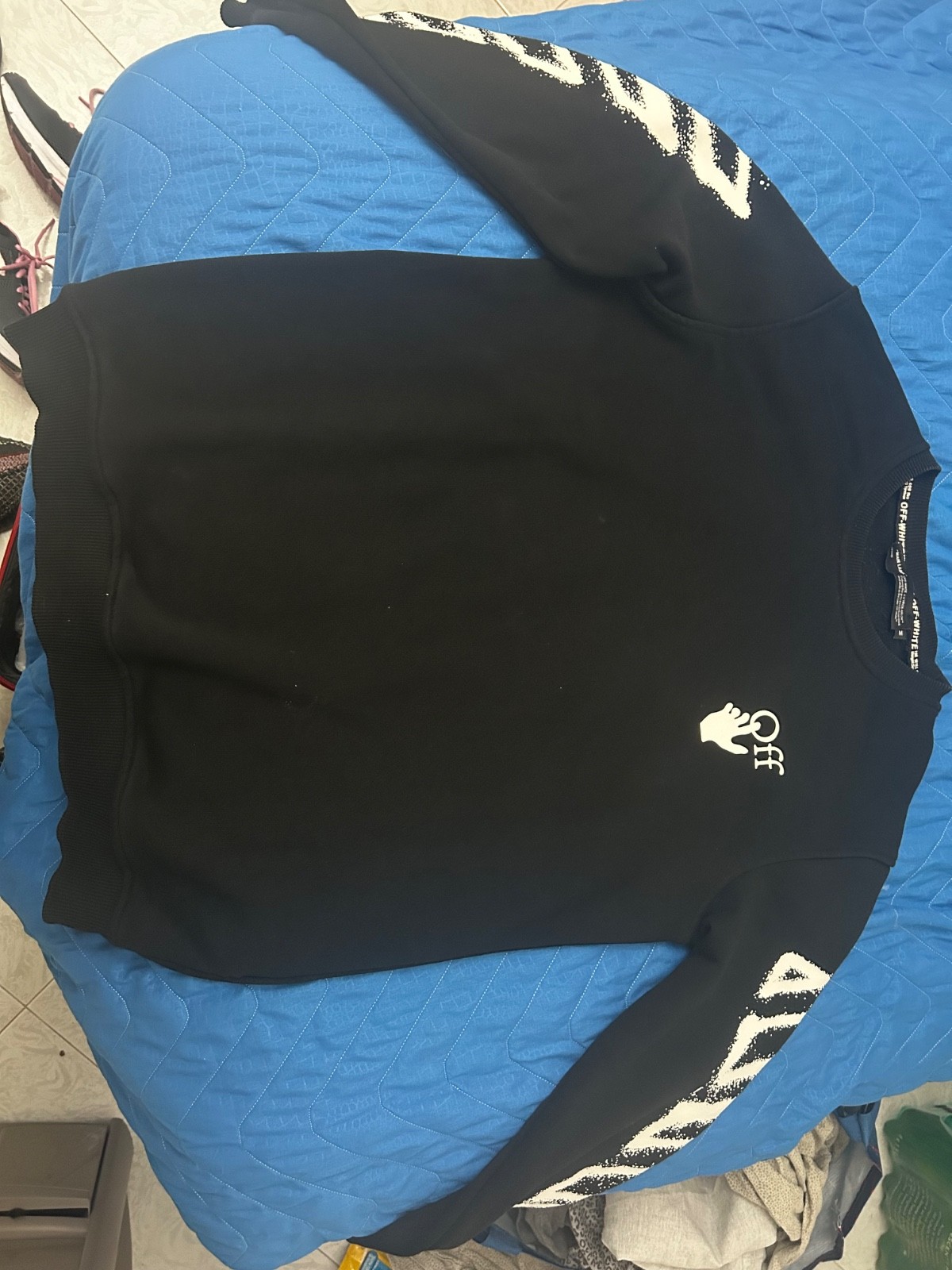 OFF WHITE X NIKE felpa off white