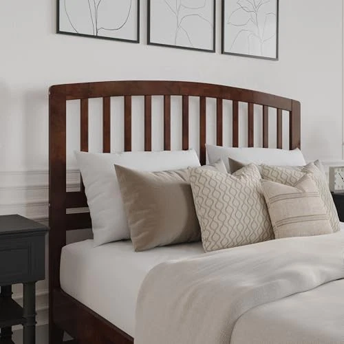 Cabecero Cocina Queen Richmond Nogal Madera Maciza Diseño Clásico Duradero... Foto 2 de 4