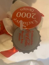 Exclusive Design 2000 Coca Cola girl 5 1/2" bean bag