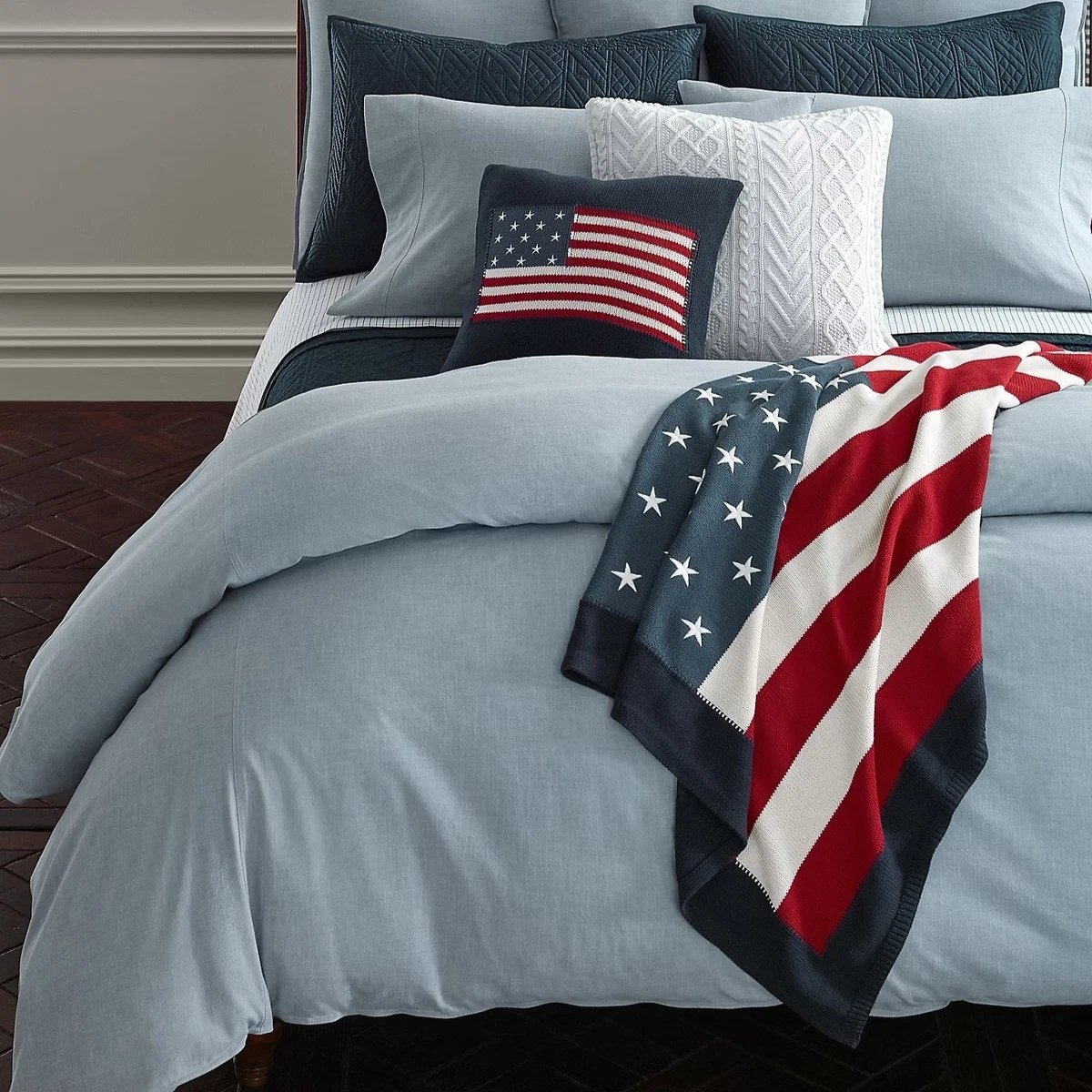 ralph lauren oxford bedding products for sale | eBay