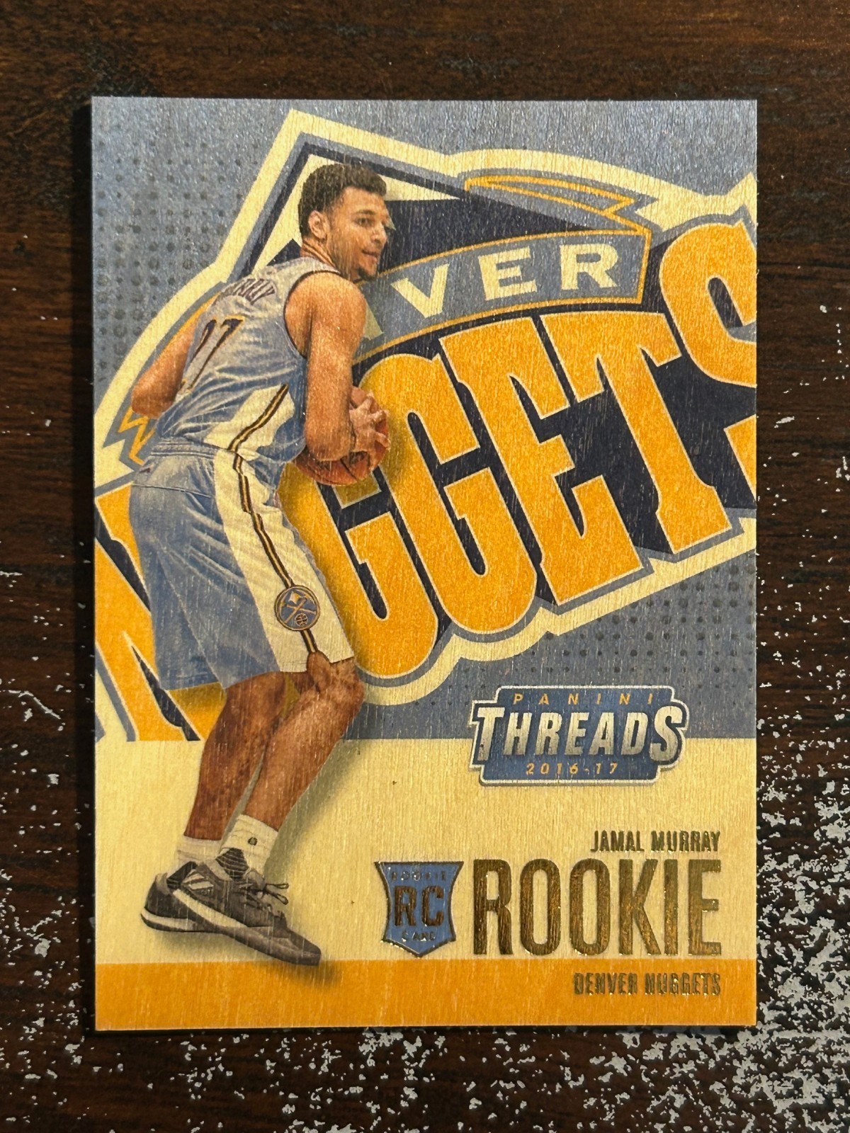 2016-17 Panini Threads - Wood Rookies Jamal Murray #235 (RC)