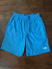 The North Face Wander Shorts Flash Dry Optic Blue Hiking Men's Size Small