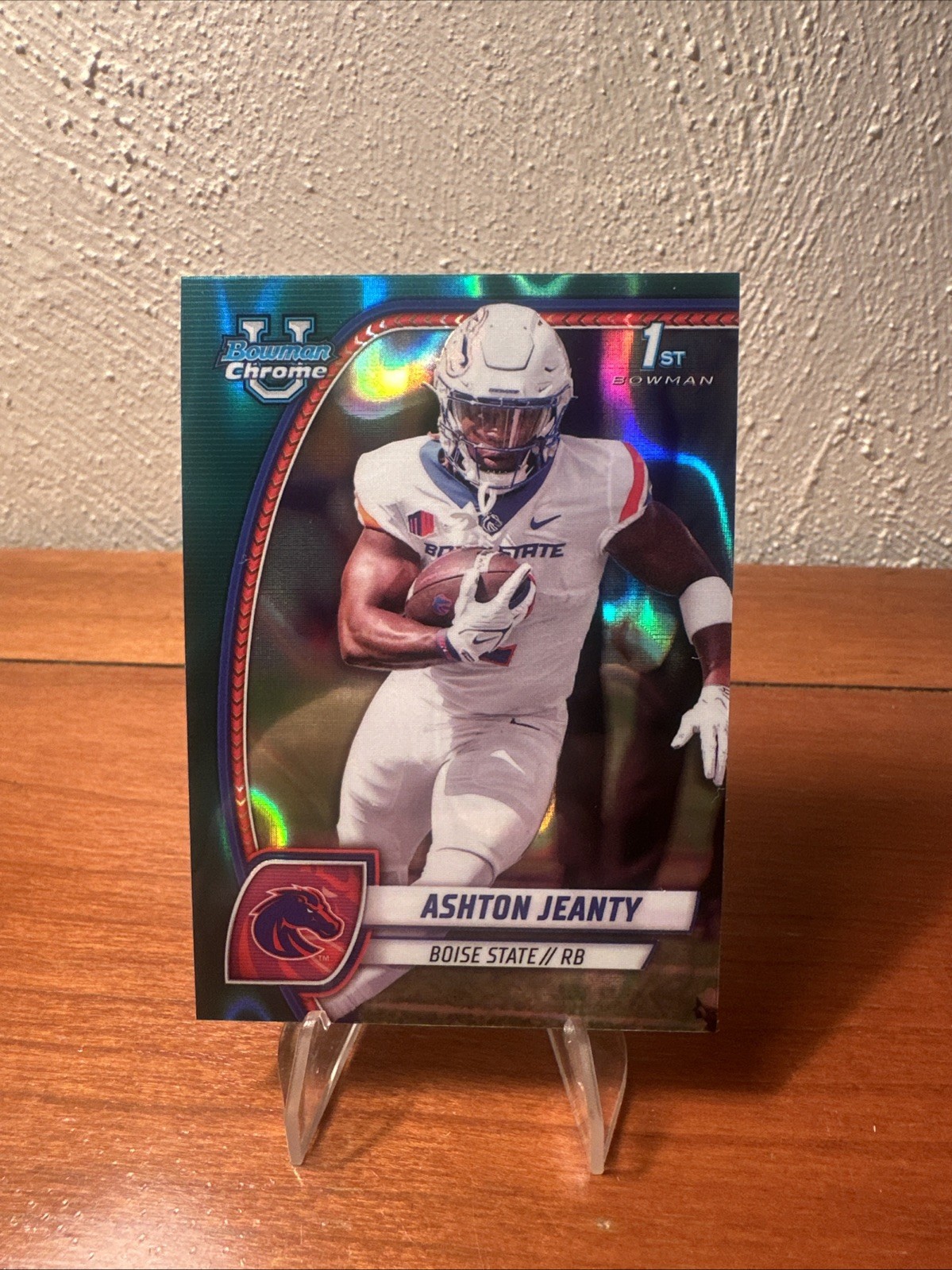 2024 Bowman University Chrome - Ashton Jeanty #17 Teal Lava Refractor (RC)
