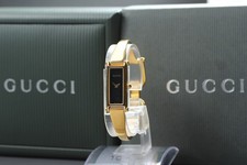 [Near MINT] Gucci 1500L Bangl Watch With Box Gold Qz Women's Watch From Japan