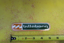 BILLABONG Surf Surfboards Australia Brown Orange Wave B5 Vintage Surfing STICKER