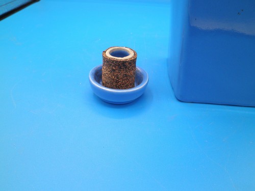 Blue Oxford Ware refrigerator water pitcher and lid - Picture 6 of 8
