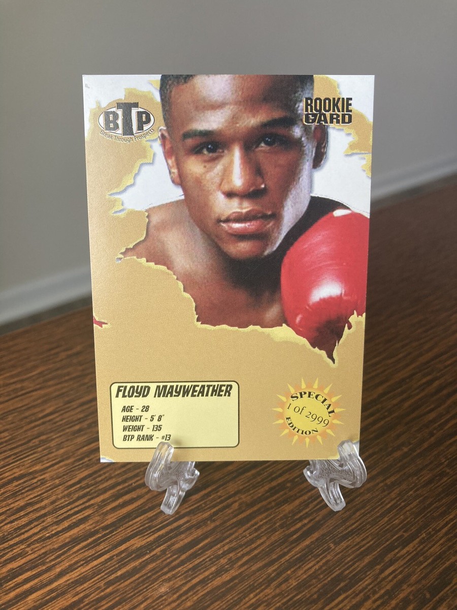 FLOYD MAYWEATHER JR 2005 BTP RARE ROOKIE RC GOAT #1 Of /2999 | eBay
