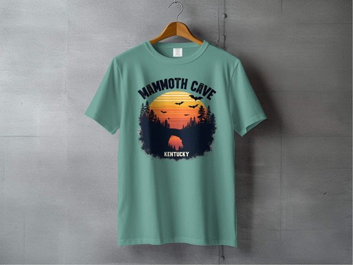 Mammoth Cave Kentucky Scenic Sunset Adventure T-Shirts - Picture 77 of 106