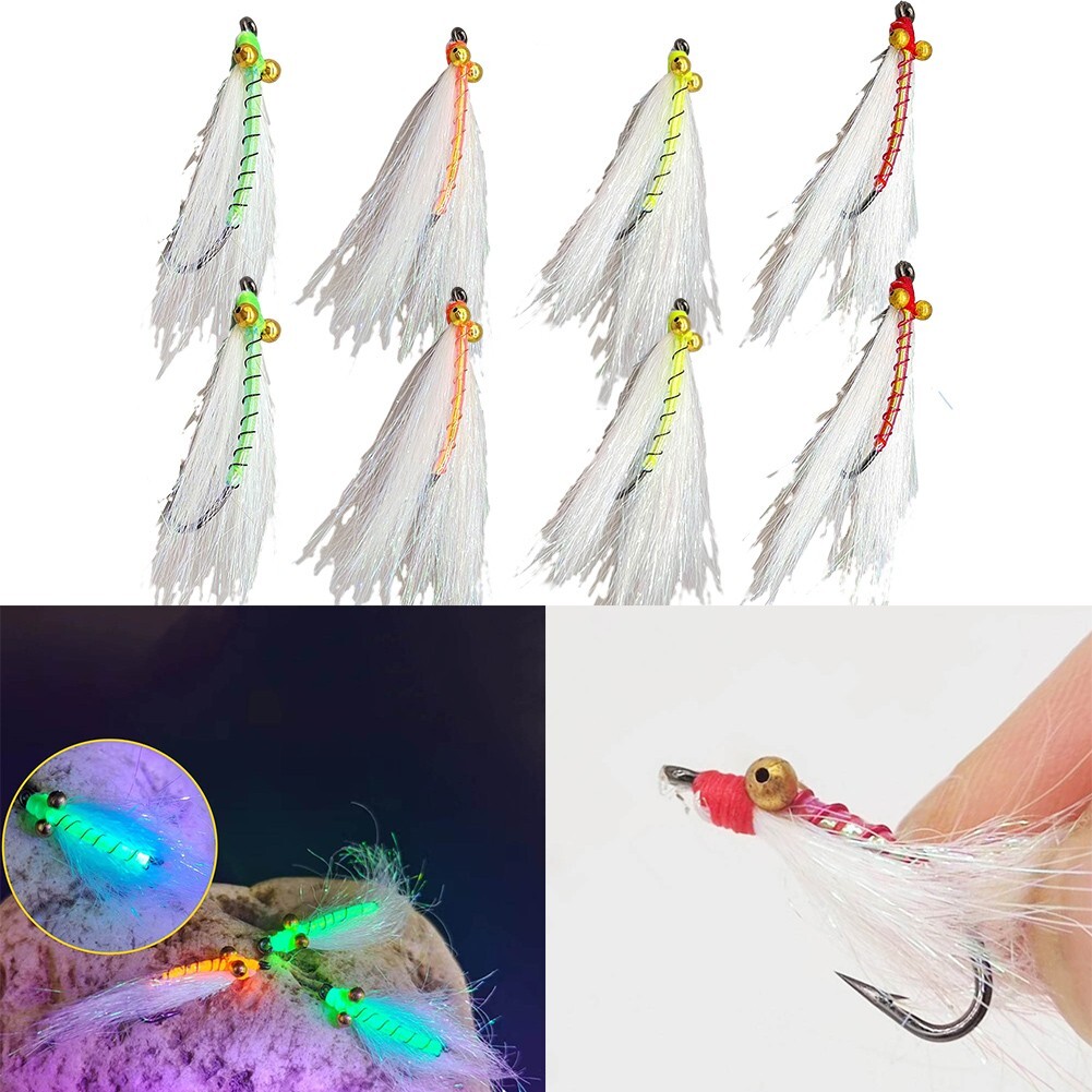 Vibrant Fly Fishing Fly Hook Lure Bait for Redtail and Tilapia Fishing