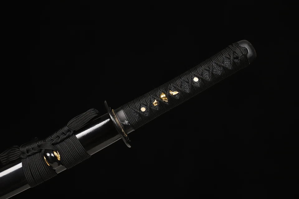 Японский Wakizashi глины закаленный T10 углерода стали реальный хамон катана острый меч - Изображение 4 из 4