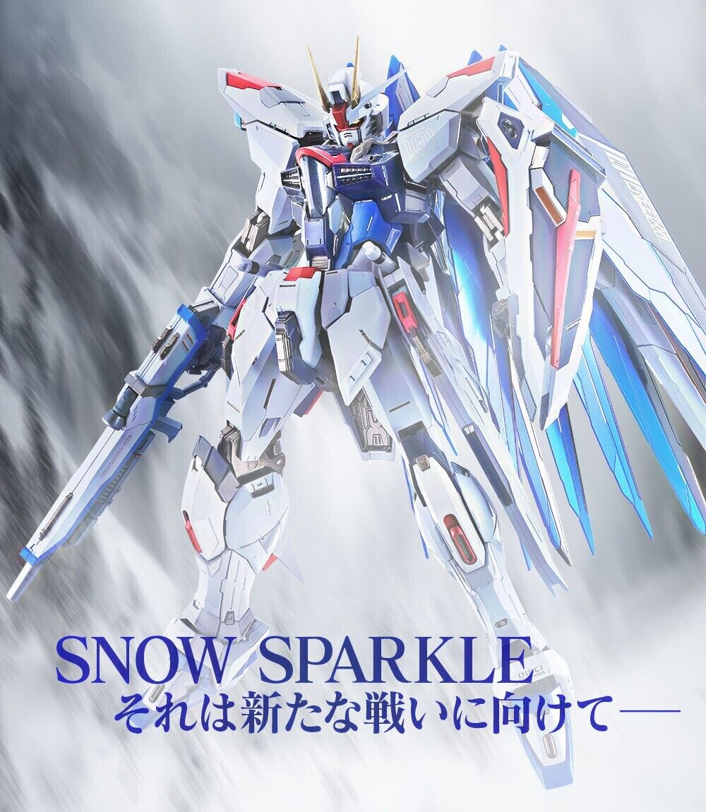 Bandai METAL BUILD Freedom Gundam Concept 2 Snow Sparkle Ver Bandai METAL BUILD Freedom Gundam Concept 2 Snow Sparkle Ver