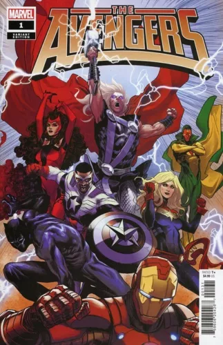 AVENGERS #1 NM 1:25 MARCO CHECCHETTO VARIANT MARVEL COMICS 2023 NM UNREAD 2023