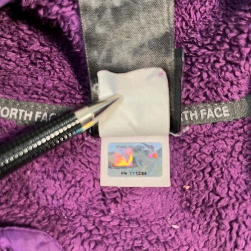 The North Face Sweater Girls Large Purple Fleece Full Zip Hoodie Casual Active - Picture 15 of 15