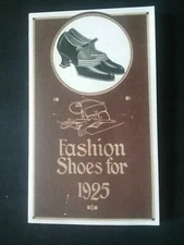 FASHION SHOES FOR 1925 BOOKLET ****((SEE DESCRIPTION FOR DETAILS))****