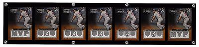 7 Cards Side By Side with dividers Display Card Case, Holds Cards 180pt or less