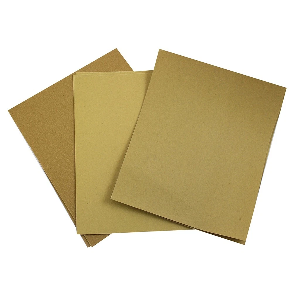 10 Large Sandpaper Sheets Assorted Coarse Medium Fine Sanding
