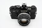 Olympus Om-2 Om-2n in Chrome or Black w/ optional 50mm f/1.8 student camera kit