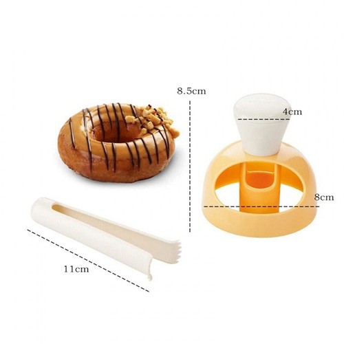 Creative Plastic Dough Maker Donut Mould Doughnut Mold Cake Decorating Tool - Picture 2 of 10