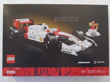 mclaren mp4/4 ayrton senna lego icons 10330 car f1 race building bricks briques