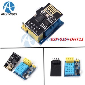 ESP8266 ESP-01S WIFI Wireless Module+DHT11 Temperature/&Humidity Shield Sensor
