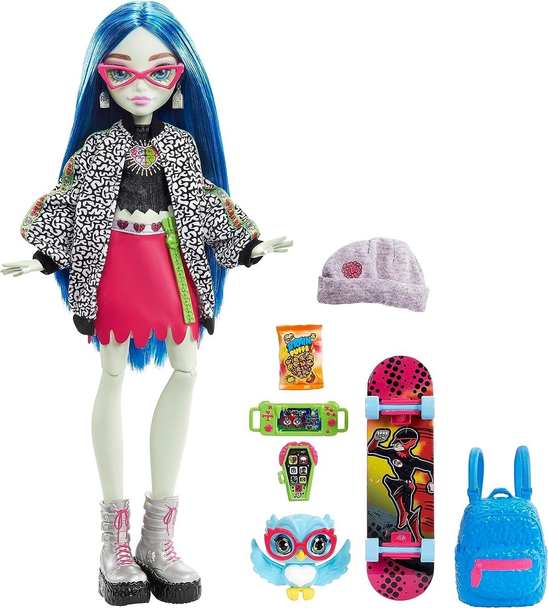 モンスターハイ　グーリア　イェルプス　Ghoulia Yelps 2022 MATTEL MONSTER HIGH GHOULIA YELPS FASHION DOLL WITH