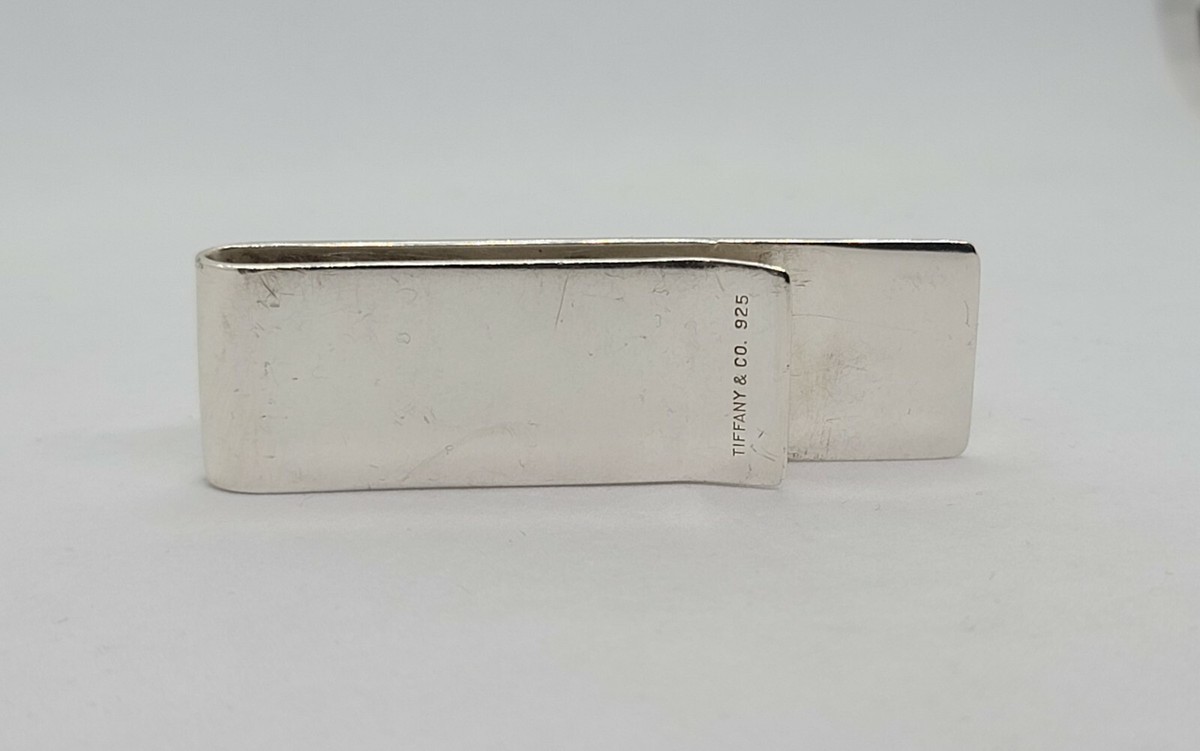 Vintage 1837 Tiffany & Co. Men's Sterling Silver Money Clip