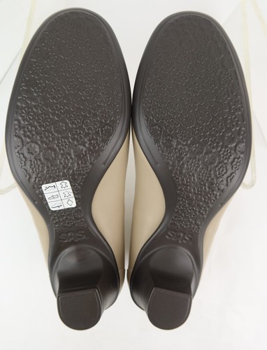 NEW! SAS Milano Pump Leather Crema Sz 9 WW MSRP $175.00 - Picture 4 of 11