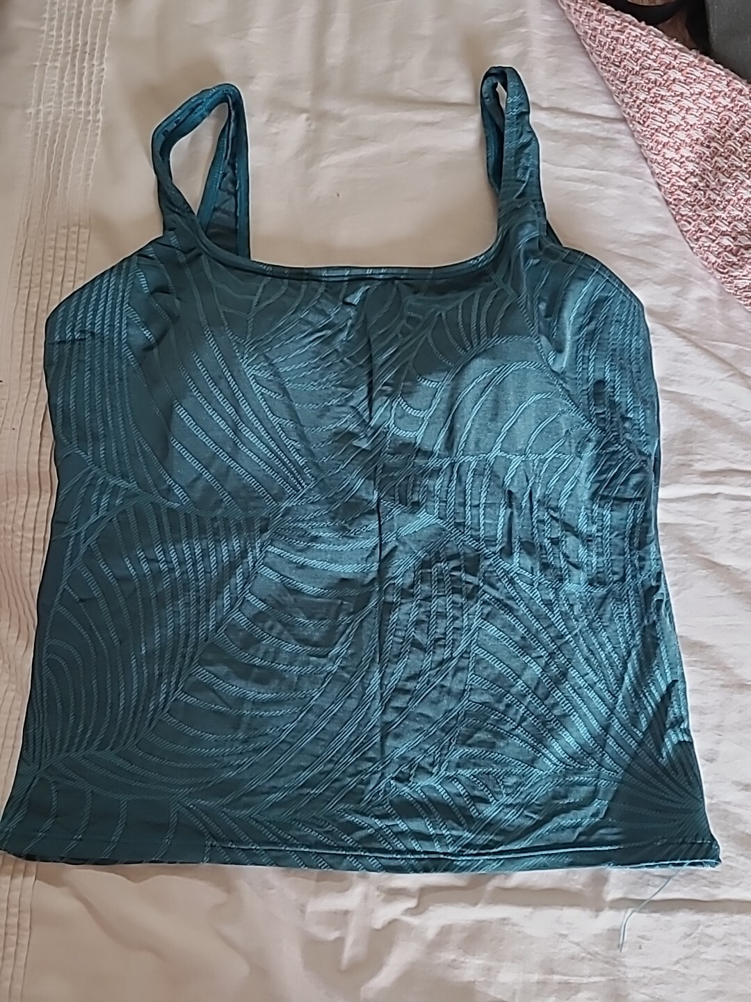 MARKS AND SPENCER 2 PIECE GREEN TANKINI SET SIZE 18. WORN ONCE eBay