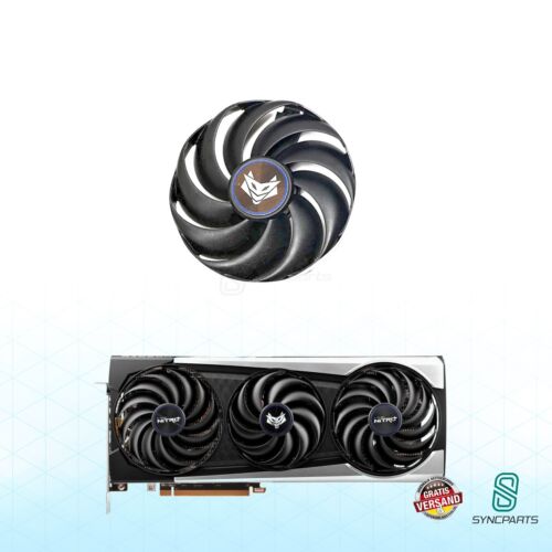 Graphics Card Fan Sapphire NITRO RX 6700 XT / 6800 / AMD Radeon 6900 XT Fan - Picture 3 of 12