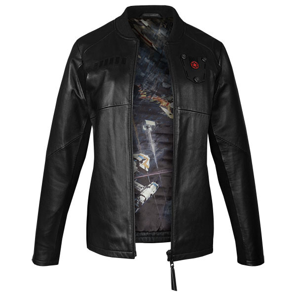 Star Wars レザージャケット 黒 Musterbrand BLACK Star Wars Tie Pilot Limited Edition Leather