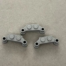 Lego Dark Gray Replacement Parts Pieces Lot of 3
