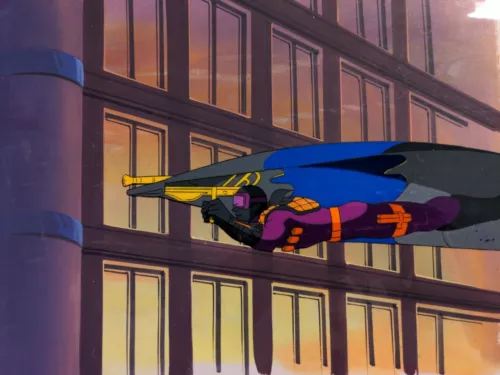 GI JOE animation cel anime toys Production art NIGHT VULTURE 198O G.I. JOE HT