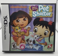 DORA THE EXPLORER   Dora  Kai-Lans Pet Shelter Nintendo DS Video Game -Complete