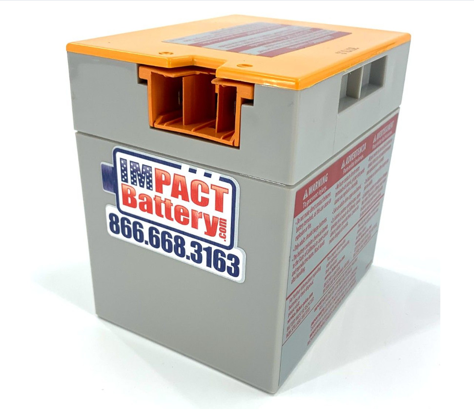 12v 9.5ah Orange‑top Battery (00801‑1661) &ndash; Oem Replacement