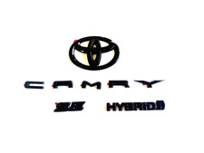 2018-2024 Toyota Camry Se Hybrid Blackout Emblem Overlay Kit Gen Pt948-03190-02