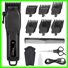 Professional Hair Clippers for Men, Cordless Barber Clippers and Trimmer Set