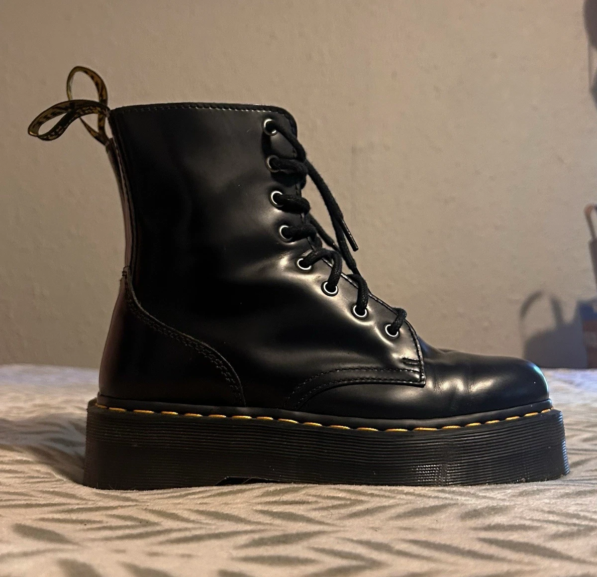 Dr. Martens Jadon Black Boots for Women for sale - eBay