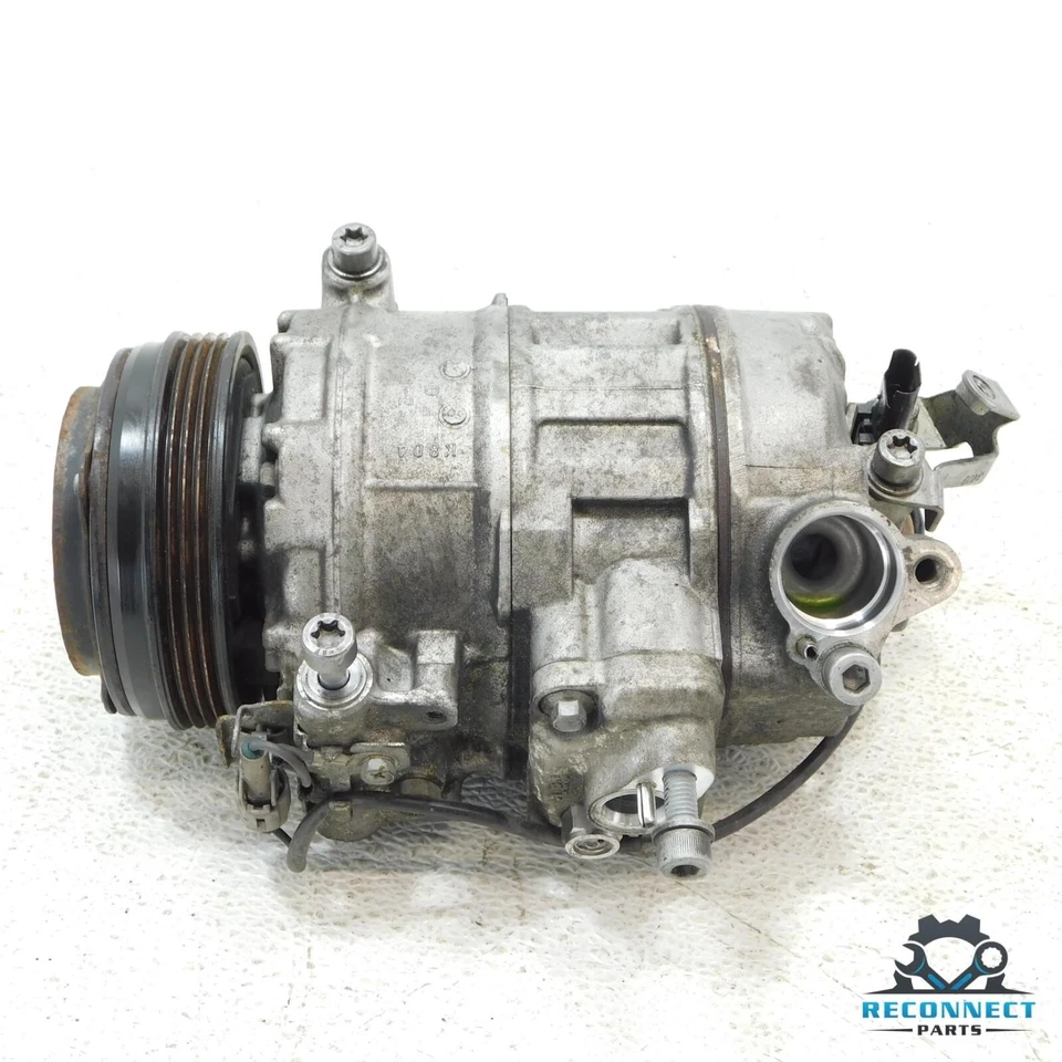 09-16 BMW 650i 750Li M6 F02 Conjunto de bomba de compresor de aire acondicionado OEM Foto 2 de 4