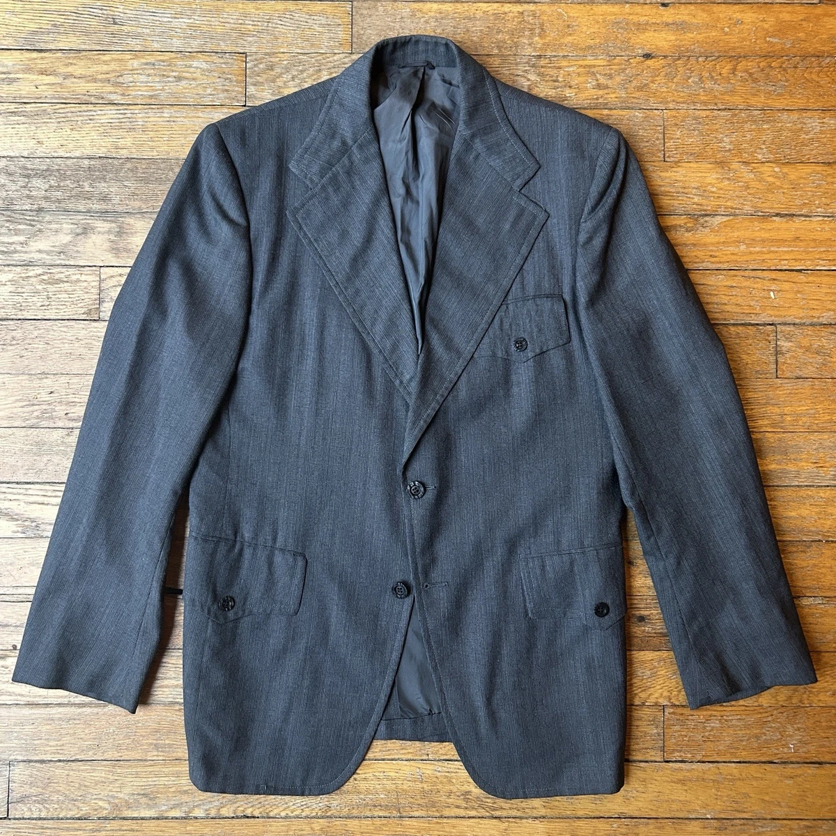 Rockabilly Gabardine Vintage Suit Jackets & Blazers for Men for