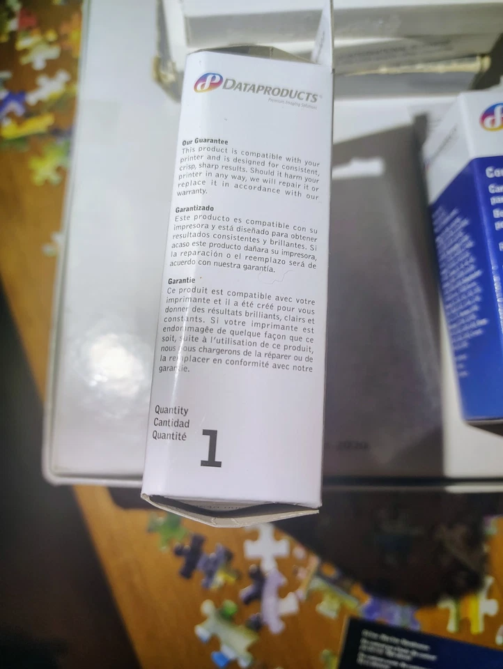 2x Dataproducts R3027 Ribbon - Universal Calculator Spool C Wind Black/Red Nylon - Image 4 of 4