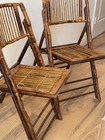 Bamboo Rattan Two Folding Chairs Campaign — photo 2