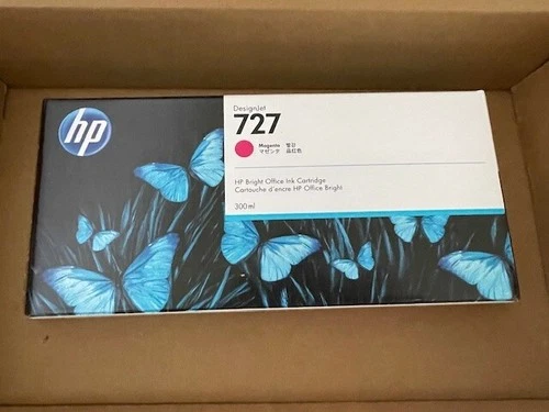 HP OFFICE BRIGHT MAGENTA F9J77A END DATE CODE INK CARTRIDGE FEB 2024