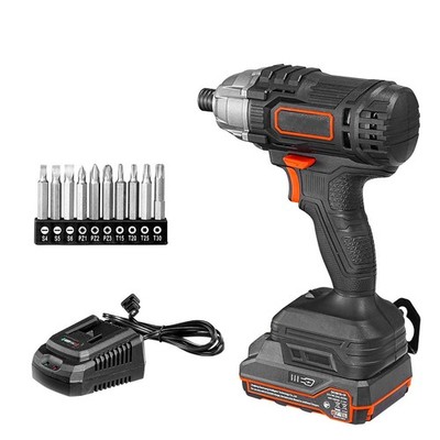 Impact Driver 1/4in Cordless 2800 RPM 10-Bit LED Kit