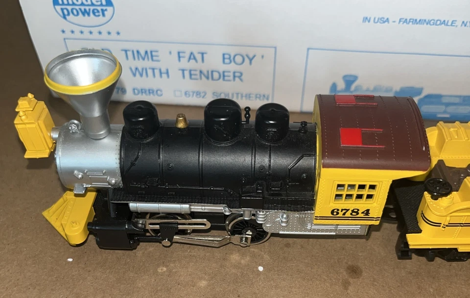 HO Scale  0-4-0 Fat Boy Model Power 6784 D&RGW with Tender.  Track Tested Works - Image 4 of 4
