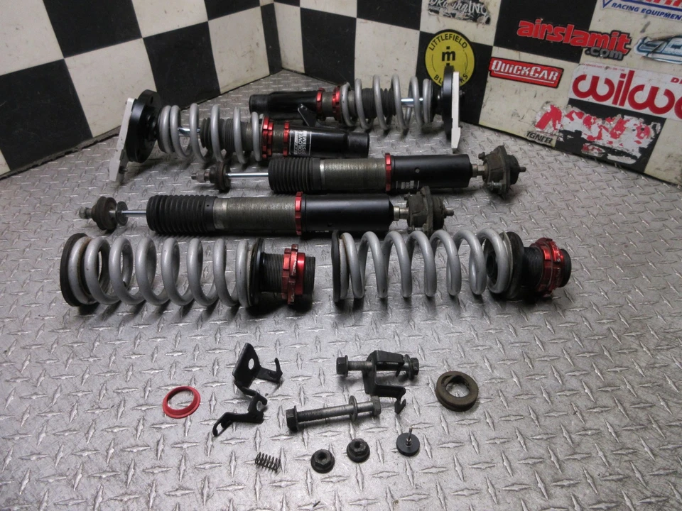 Amortiguadores de suspensión bobinas ajustables BMW E90 E92 E93 M3 07-13 ECS Foto 2 de 4